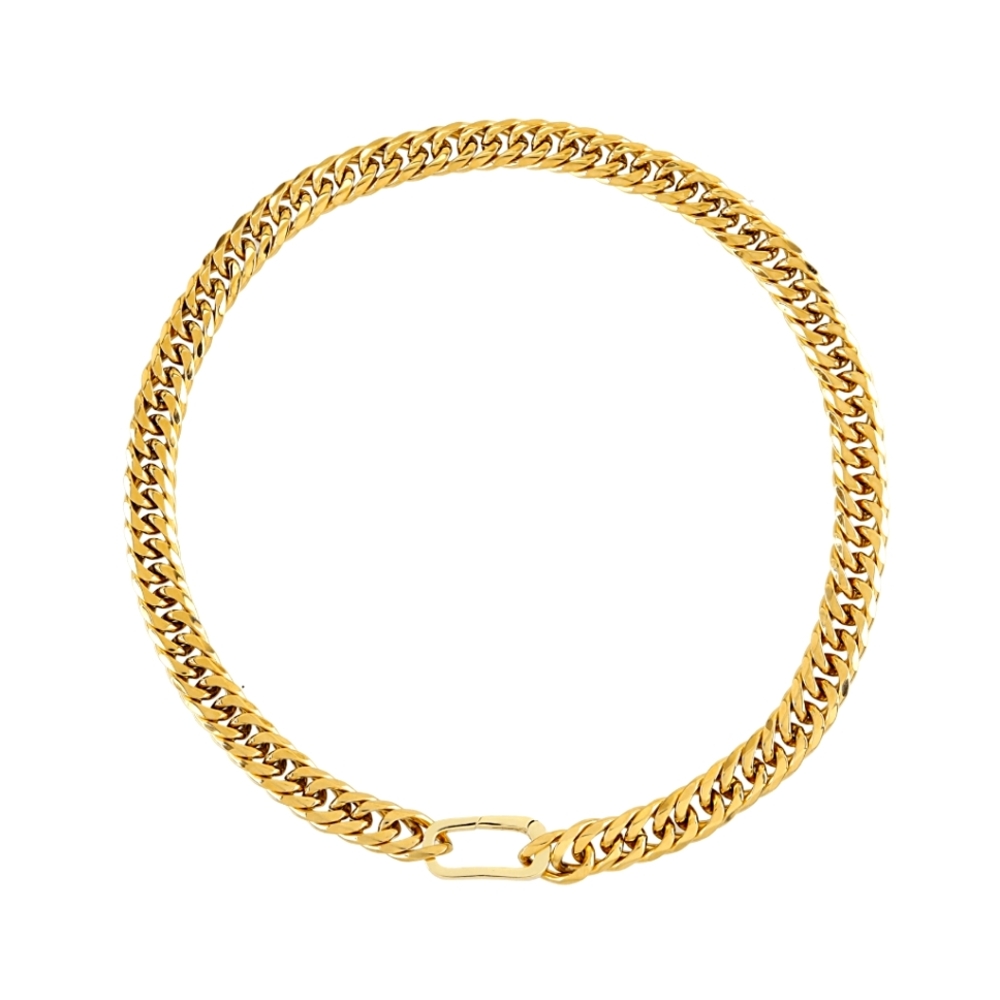 Artizan Joyeria Just Click Gold Chain Necklace 16"